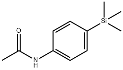 4'-(Trimethylsilyl)acetanilide 结构式