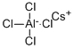 四氯铝酸铯 结构式