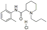 BUPIVACAINE HYDROCHLORIDE, 18010-40-7, 结构式