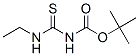 Carbamic acid, [(ethylamino)thioxomethyl]-, 1,1-dimethylethyl ester (9CI) 结构式