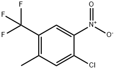4-氯-2-甲基-3-硝基三氟甲苯, 18018-35-4, 结构式