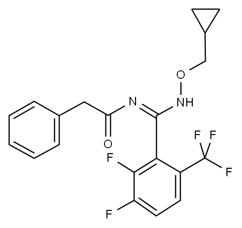 环氟菌胺 结构式
