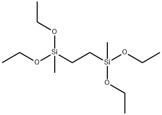 4,7-diethoxy-4,7-dimethyl-3,8-dioxa-4,7-disiladecane Struktur