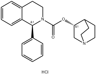 索利那新盐酸盐, 180468-39-7, 结构式