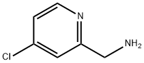 4-氯-2-吡啶甲胺 结构式
