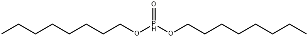 膦酸二辛酯 结构式