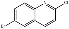 6-溴-2-氯喹啉, 1810-71-5, 结构式
