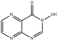 3-Hydroxy-4(3H)-pteridinone 结构式