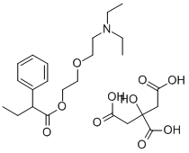 Diethyl[2-[2-(2-phenylbutyroyloxy)ethoxy]ethyl]ammoniumdihydrogencitrat