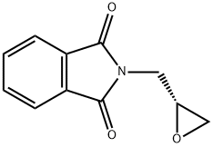 (R)-N-环氧丙基邻苯二甲酰亚胺, 181140-34-1, 结构式
