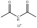 乙酰基丙酮锂, 18115-70-3, 结构式
