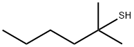 2-甲基己烷-2-硫醇 结构式