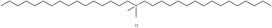 二甲基双十六烷基氯化铵, 1812-53-9, 结构式