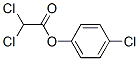 (4-chlorophenyl) 2,2-dichloroacetate 结构式