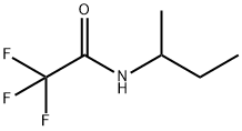 2,2,2-Trifluoro-N-(1-methylpropyl)acetamide Struktur