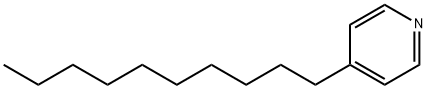 4-癸基吡啶 结构式