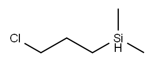 Silane, (3-chloropropyl)dimethyl- Structure