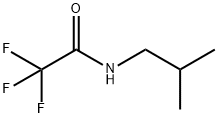 2,2,2-Trifluoro-N-(2-methylpropyl)acetamide 结构式
