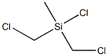 BIS(CHLOROMETHYL)METHYLCHLOROSILANE Struktur