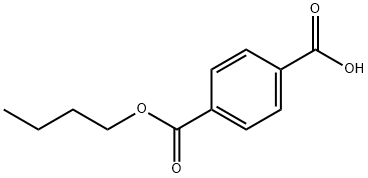 1,4-Benzenedicarboxylic acid hydrogen 1-butyl ester 结构式