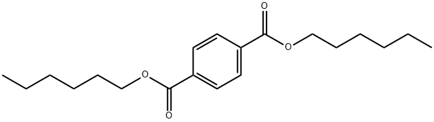 1,4-Benzenedicarboxylic acid dihexyl ester 结构式