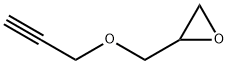 グリシジルプロパルギルエーテル 化学構造式