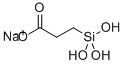 羧乙基硅三醇钠盐, 18191-40-7, 结构式