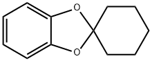 环己酮缩邻苯二酚 结构式