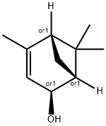 (1alpha,2alpha,5alpha)-4,6,6-trimethylbicyclo[3.1.1]hept-3-en-2-ol 结构式