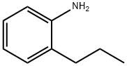 2-プロピルアニリン 化学構造式