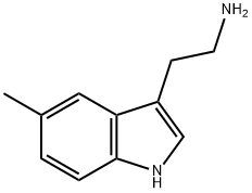 5-甲基色胺盐酸盐 结构式