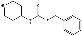 4-(N-苄氧羰基)-氨基哌啶, 182223-54-7, 结构式