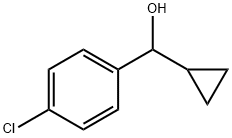4-chloro-alpha-cyclopropylbenzyl alcohol  Structure