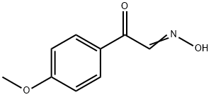 2-hydroxyimino-1-(4-methoxyphenyl)ethanone 结构式