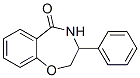 3,4-Dihydro-3-phenyl-1,4-benzoxazepin-5(2H)-one 结构式