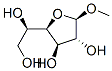 .beta.-D-Glucofuranoside, methyl 结构式