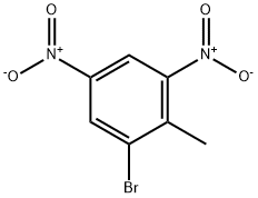 1-溴-2-甲基-3,5-二硝基苯 结构式
