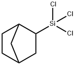 二环[2.2.1]己-乙基三氯硅烷, 18245-29-9, 结构式