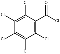 五氯苯甲酰氯, 1825-23-6, 结构式