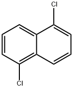 1,5-ジクロロナフタレン 化学構造式