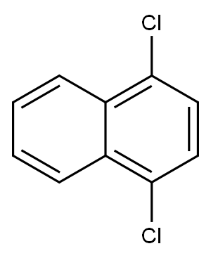 1,4-二氯萘 结构式
