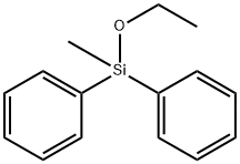 エトキシ(メチル)ジフェニルシラン 化学構造式