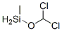 ジクロロ(メトキシ)(メチル)シラン 化学構造式