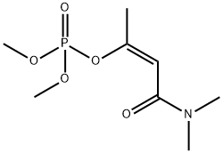 (Z)-3-(dimethylamino)-1-methyl-3-oxoprop-1-enyl dimethyl phosphate 结构式