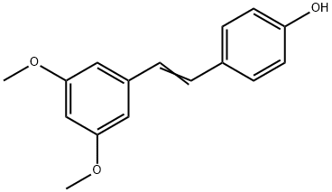 二甲氧基白藜芦醇 结构式