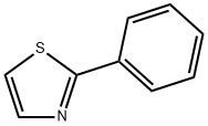 2-苯基噻唑, 1826-11-5, 结构式