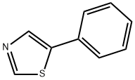 5-フェニルチアゾール 化学構造式