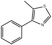 Thiazole, 5-methyl-4-phenyl- Structure