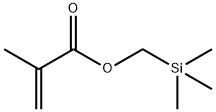 甲基丙烯酰氧甲基三甲基硅烷, 18269-97-1, 结构式