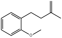 4-(2-METHOXYPHENYL)-2-METHYL-1-BUTENE Structure